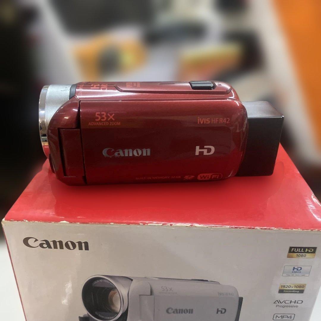 Canon デジタルビデオカメラ iVIS HF R42 Ni-7720