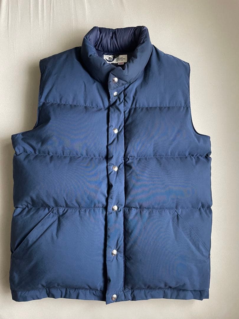 Crescent Down Works イタリアン ダウンベスト 60/40 L