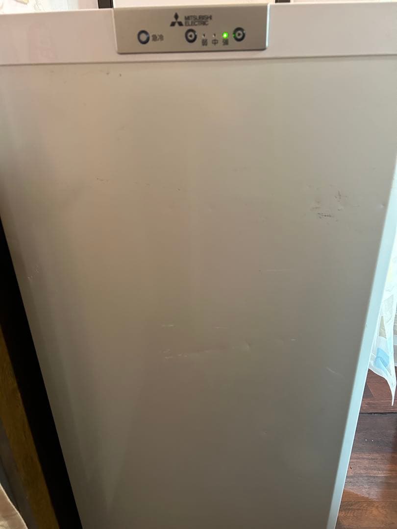 Mitsubishi 冷凍庫三菱MF-U12K-Wホワイト取扱説明書・保証書付き