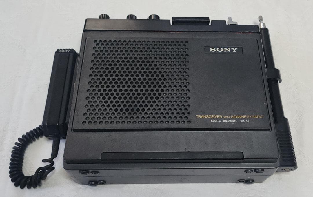 さる SONY Skytalk ICB-R5トランシーバー スキャナラジオ