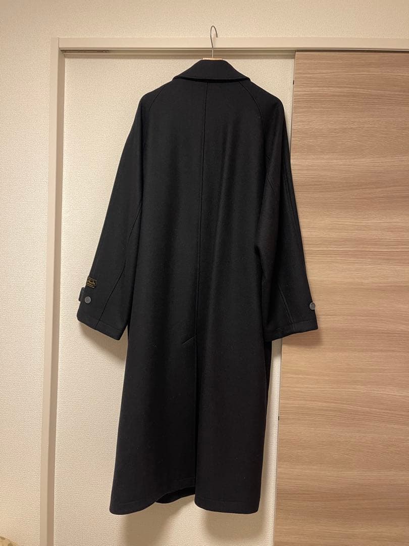 メゾンスペシャル super170's ウールプライムオーバーステンカラーコート