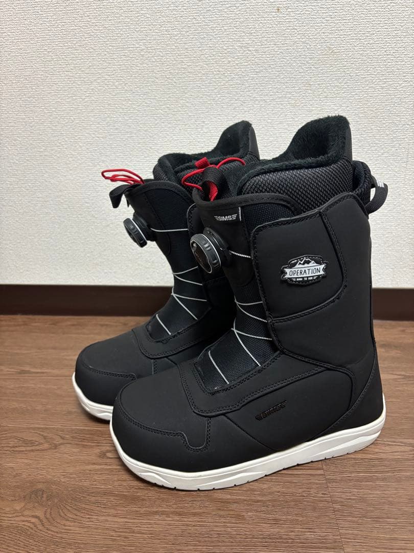 SIMS スノーボードブーツ ブラック