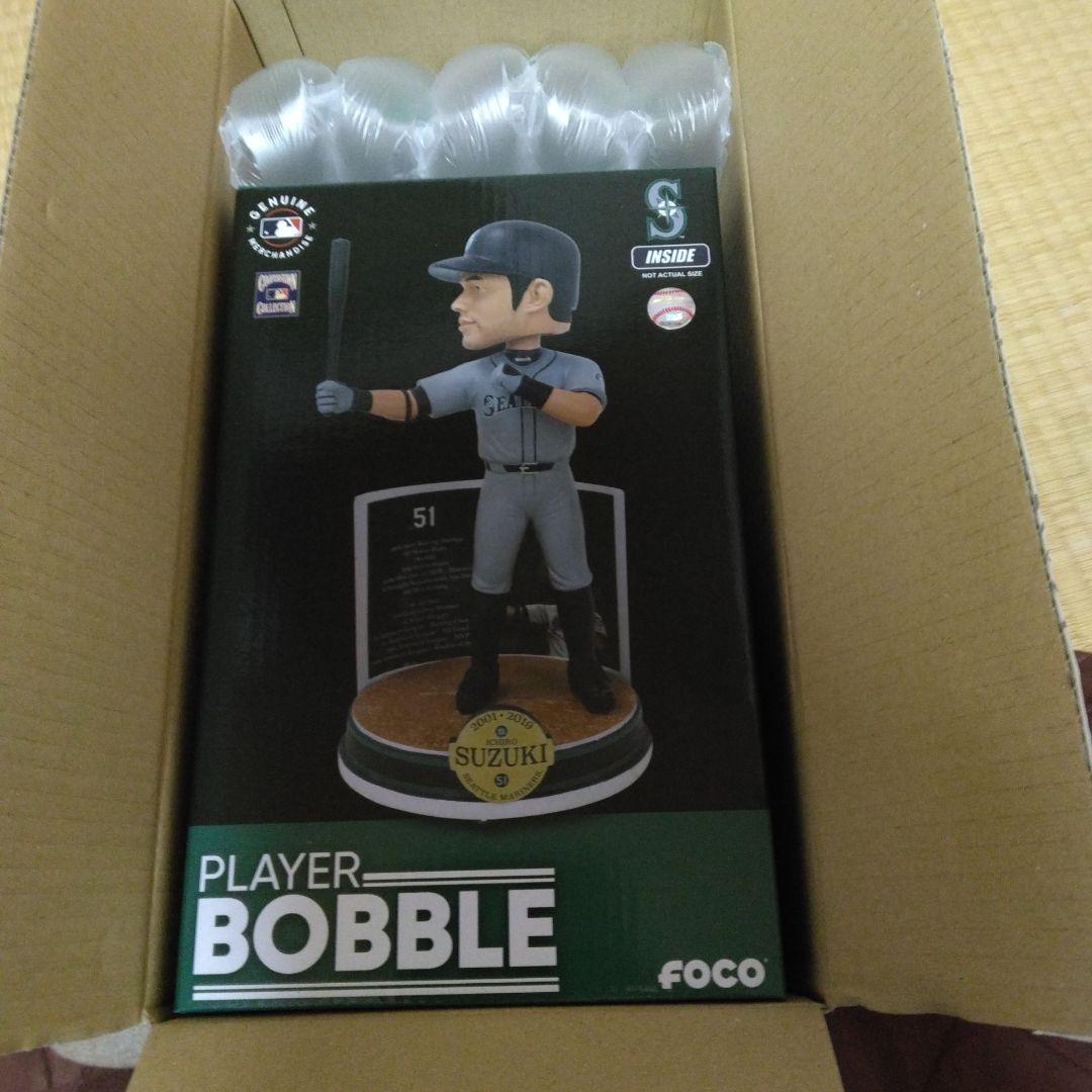 イチロー　ボブルヘッド　フィギュ ア　世界限定3000個、新品未開封