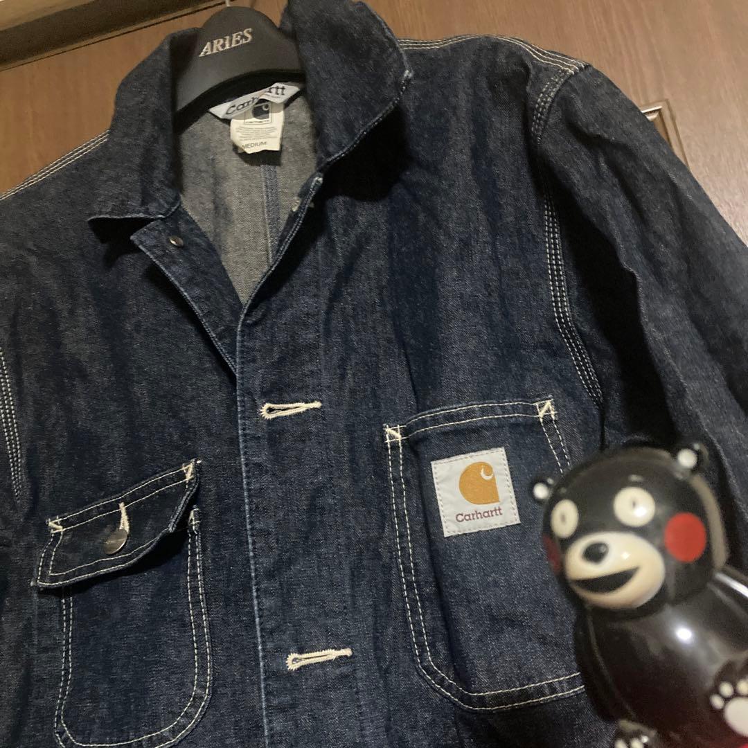 u*a様 90's Carharttデニム濃紺カバーオール　¥21999→現