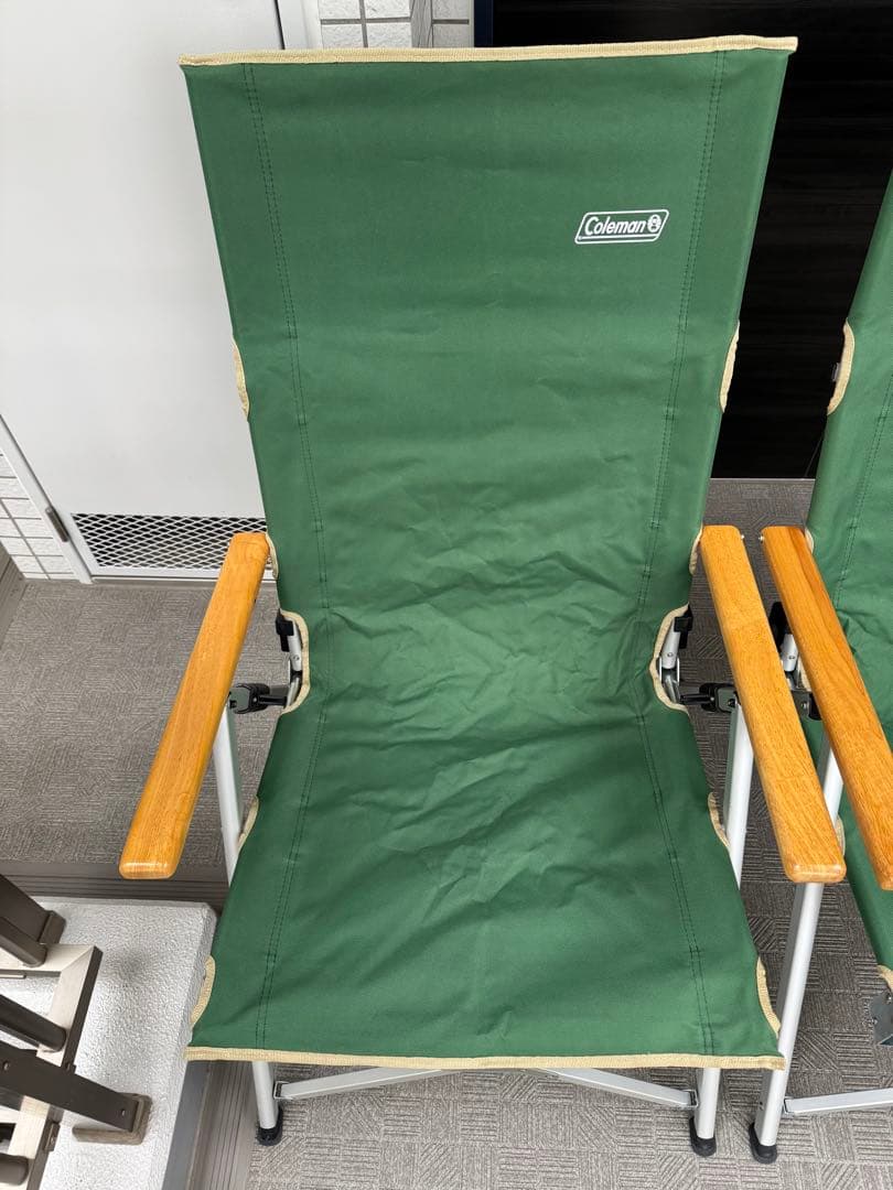 コールマン レイチェア グリーン 2脚セット エコメル便発送のみ