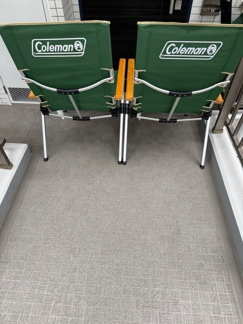 コールマン レイチェア グリーン 2脚セット エコメル便発送のみ