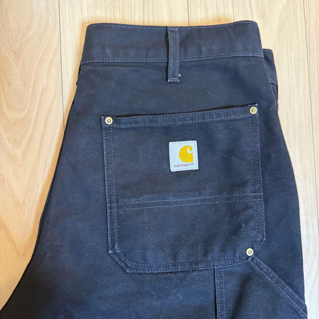 Carharttカーハート ダブルニー USA製 B01 ブラック　W34L30