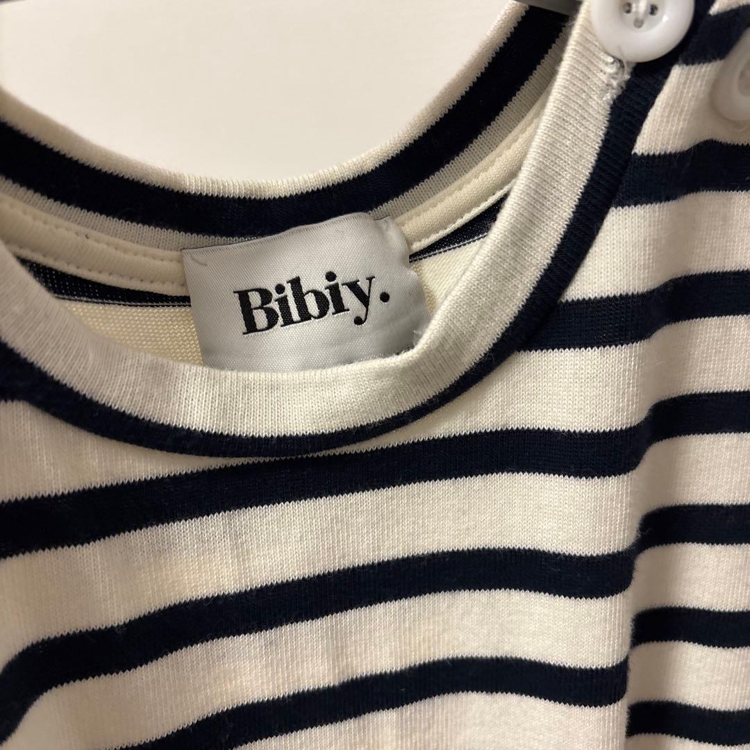 明日まで限定値下げ‼️Bibiy. ストライプ フリル付き長袖