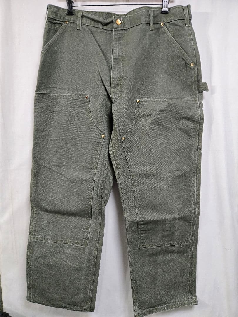 Carhartt カーハート ダブルニー Dungaree W40L30 カーキ
