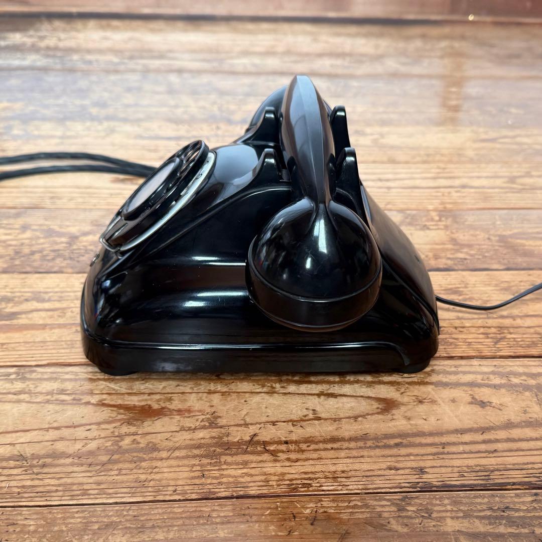 昭和 電話 黒電話 4号 レトロ 電電公社 ビンテージ アンティーク 古道具