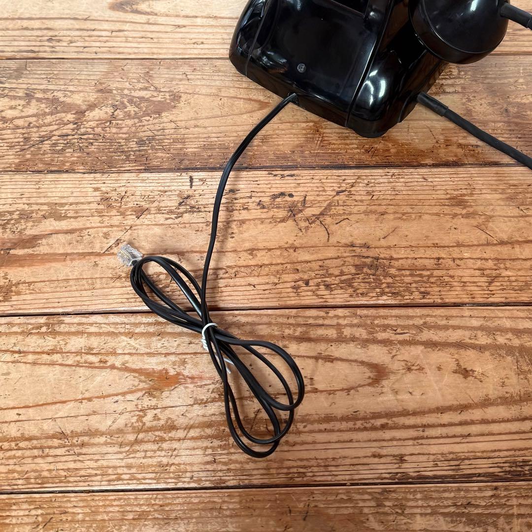 昭和 電話 黒電話 4号 レトロ 電電公社 ビンテージ アンティーク 古道具