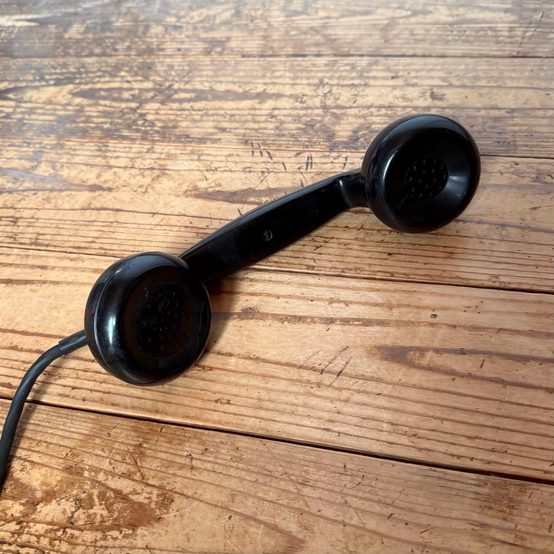 昭和 電話 黒電話 4号 レトロ 電電公社 ビンテージ アンティーク 古道具