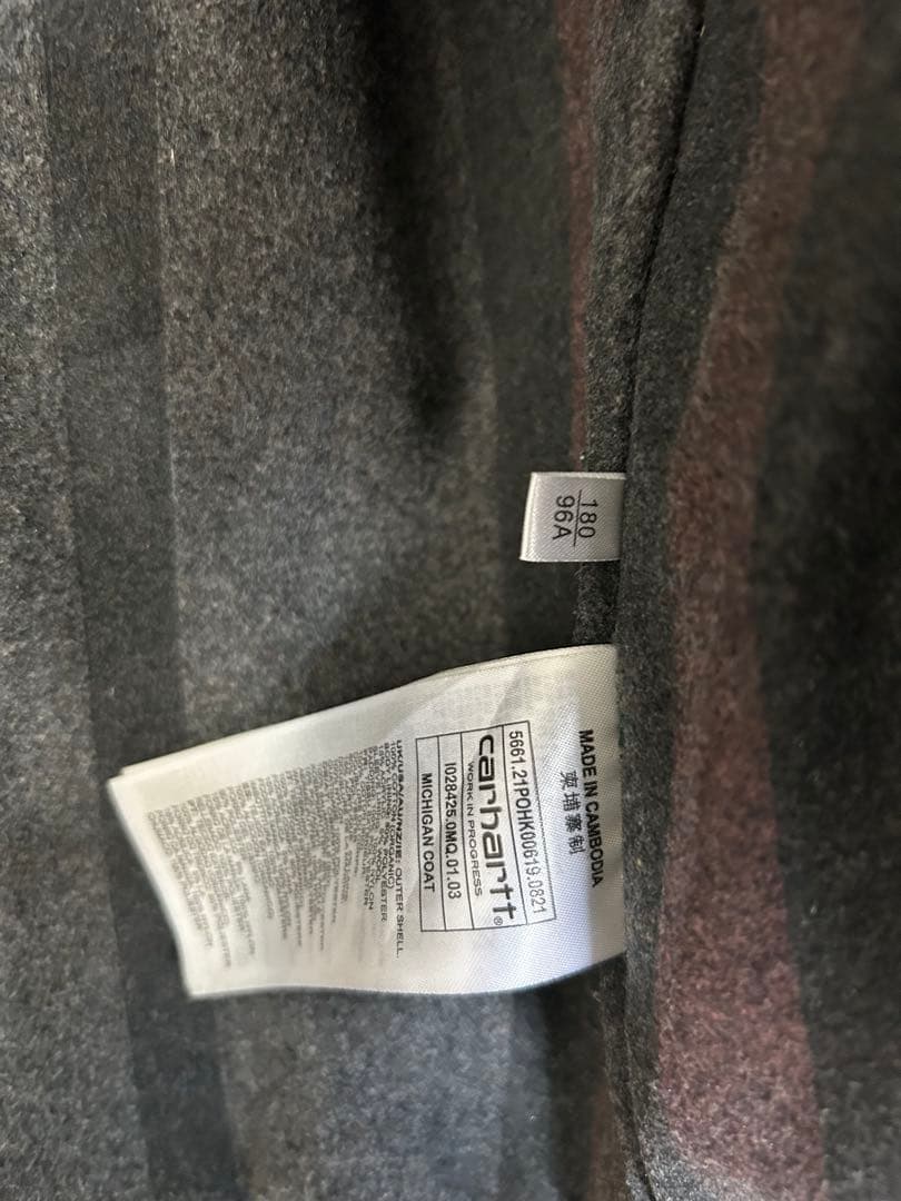 Carhartt WIP L カーハートミシガンコートグリーン