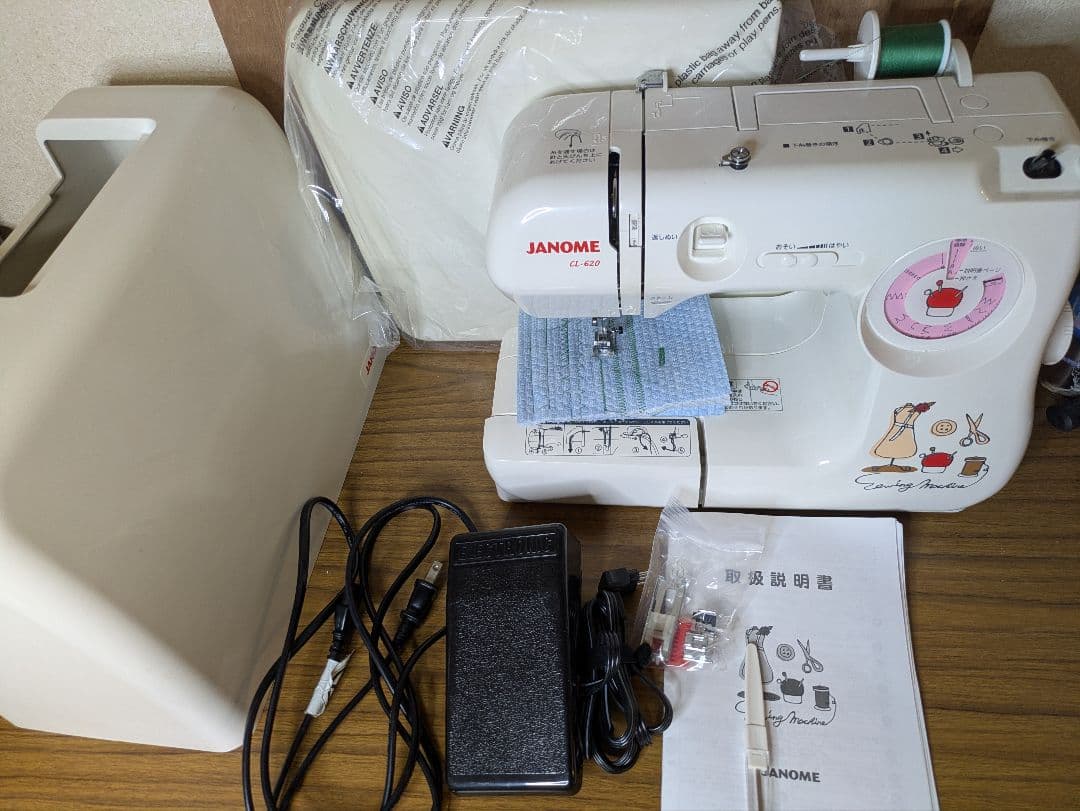【極上美品】初めてのミシンにオススメの親切設計☆信頼性抜群のジャノメ664型