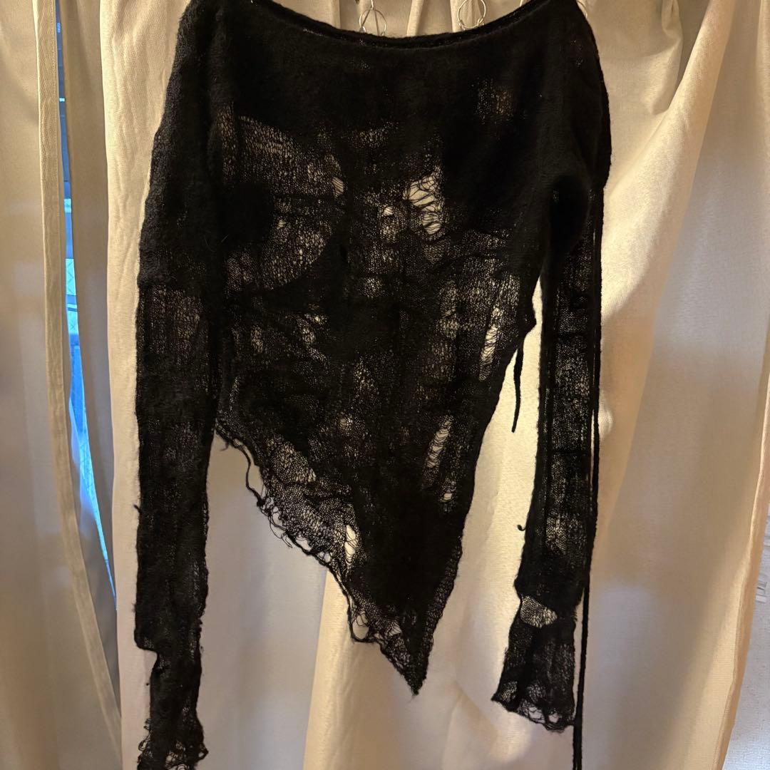 トップス theredtghread S knit fit top cocoon