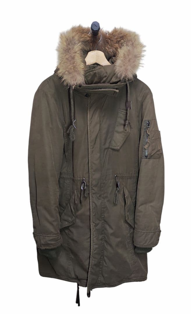 BUFFALO BOBS バッファローボブズ ファー付き ダウンモッズコート