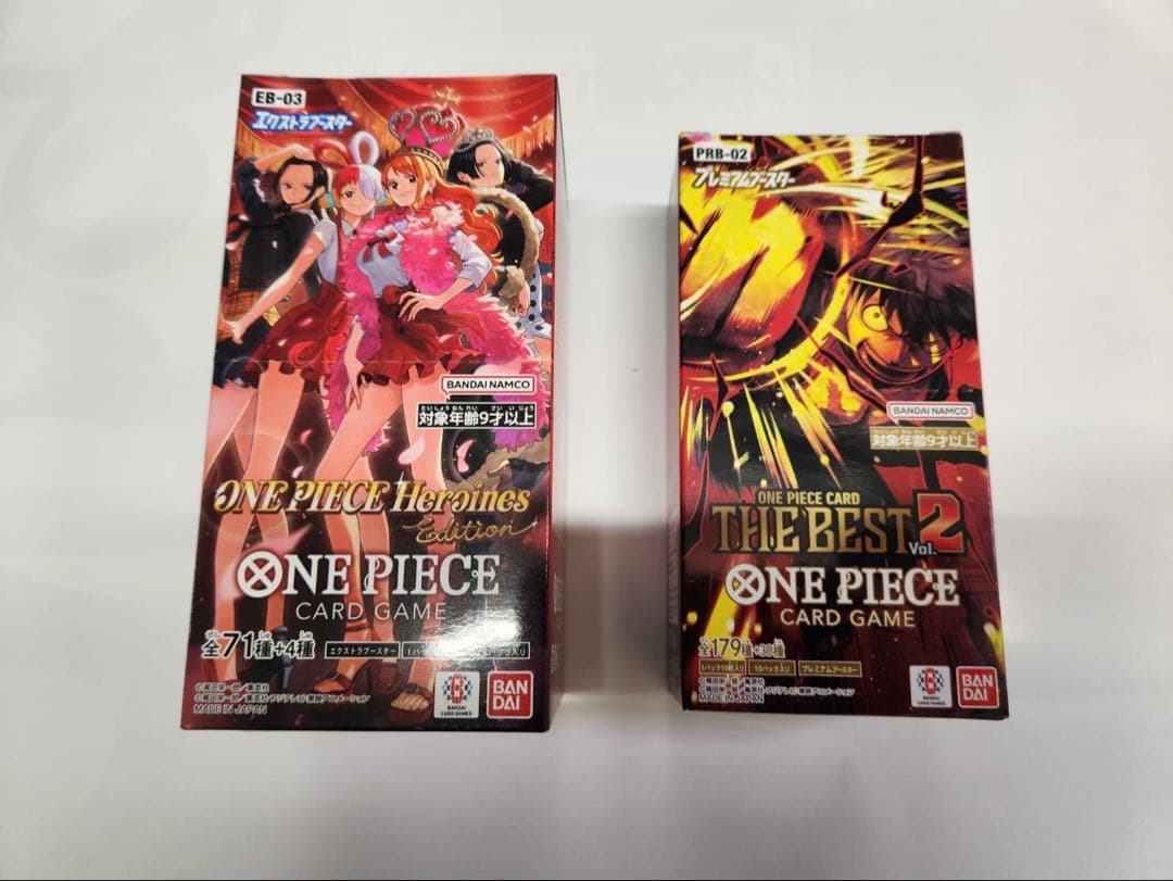 ONE PIECE カードゲーム BOX 3BOX 【新品未開封テープ付き】