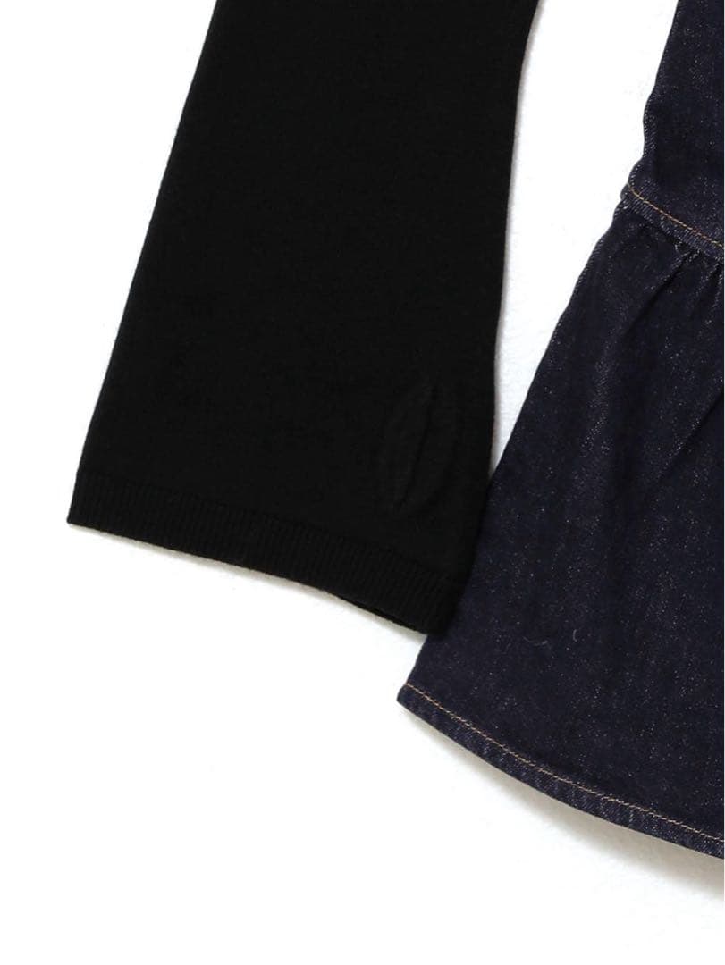 ANDMARY Bonnie denim mini dress デニム