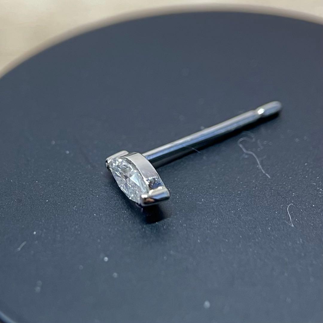 新品！ Pt900 D0.10ct マーキスダイヤモンド セカンド