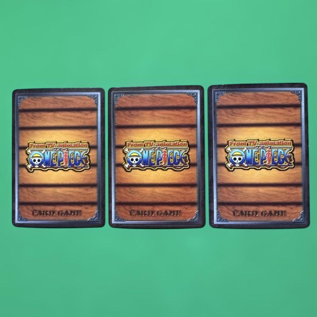 ワンピースカード　初期　希少　旧裏 4枚セット(1枚追加)