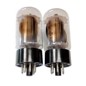 TOSHIBA製 6L6GC 真空管 2本セット 日本製