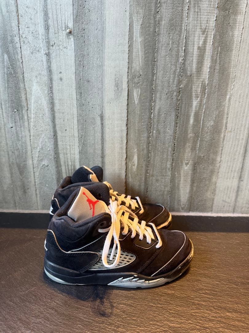 Air Jordan 4 &5 グレー/ブラック スニーカー 3足セット