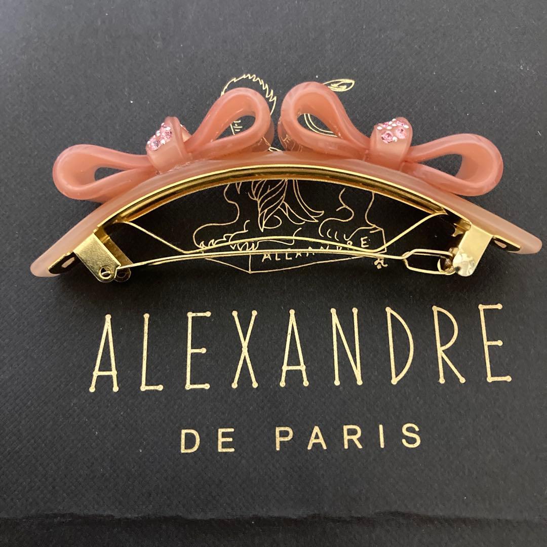 アレクサンドルドゥパリ　バレッタリボン　 ALEXANDRE DE PARIS