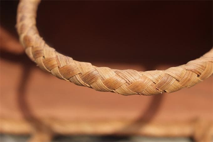 最高 山葡萄 蔓 かごバック 籠 巾着 職人の手作り かご バック