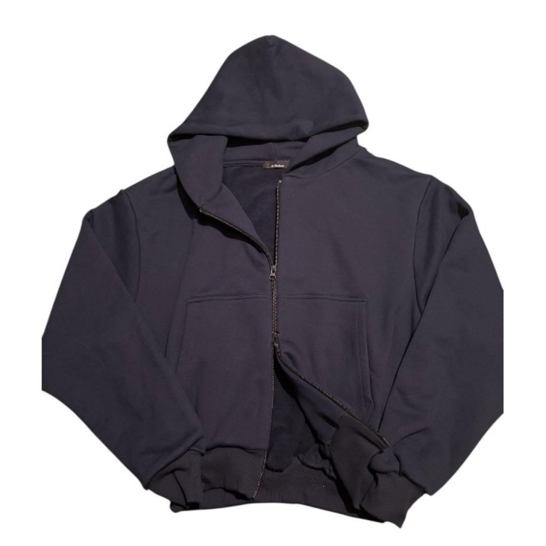 新品　ステッカー付き　Ans Dotsloevner ジップパーカー ネイビー