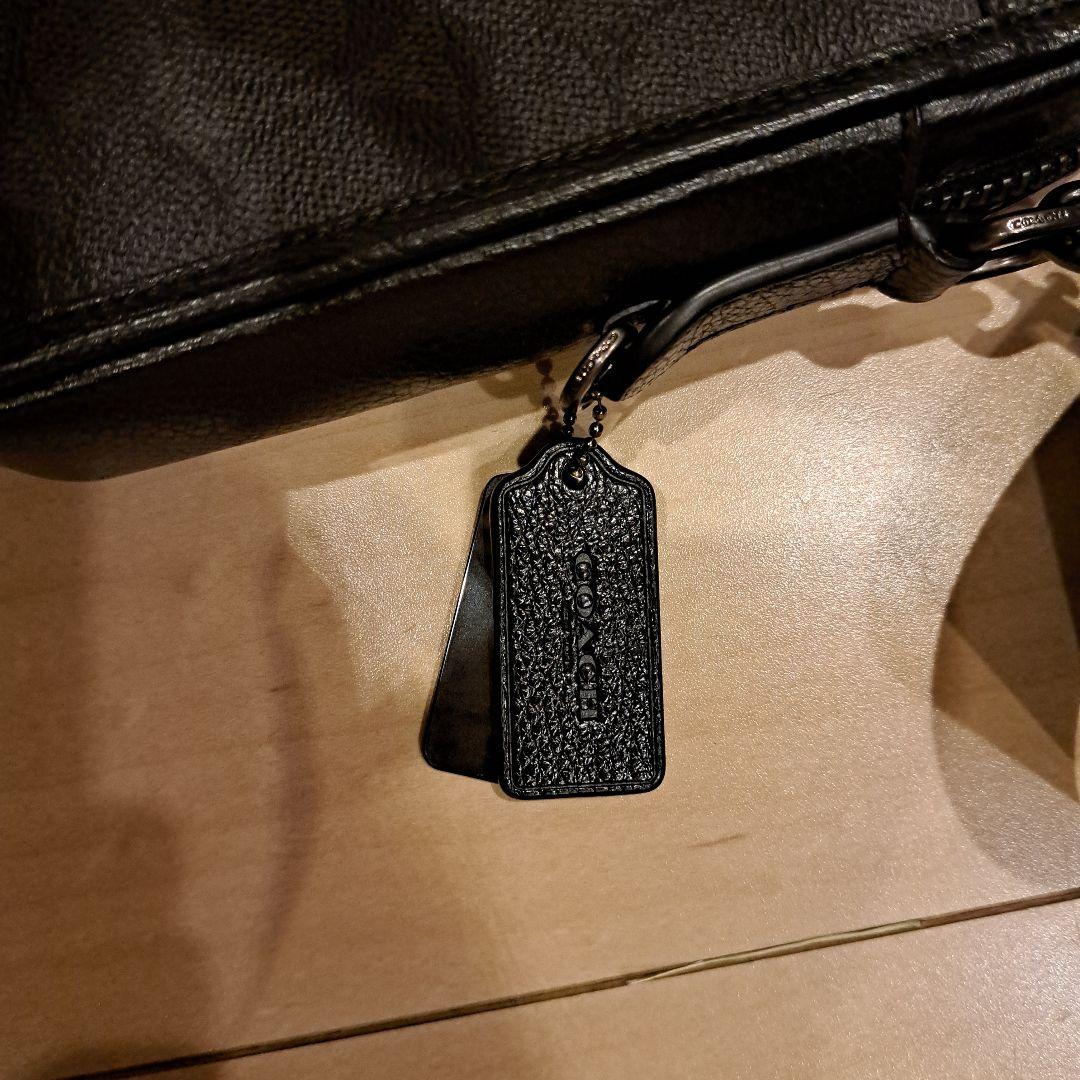 コーチ サリバン ブラック ショルダーバッグ oxx_xxo777