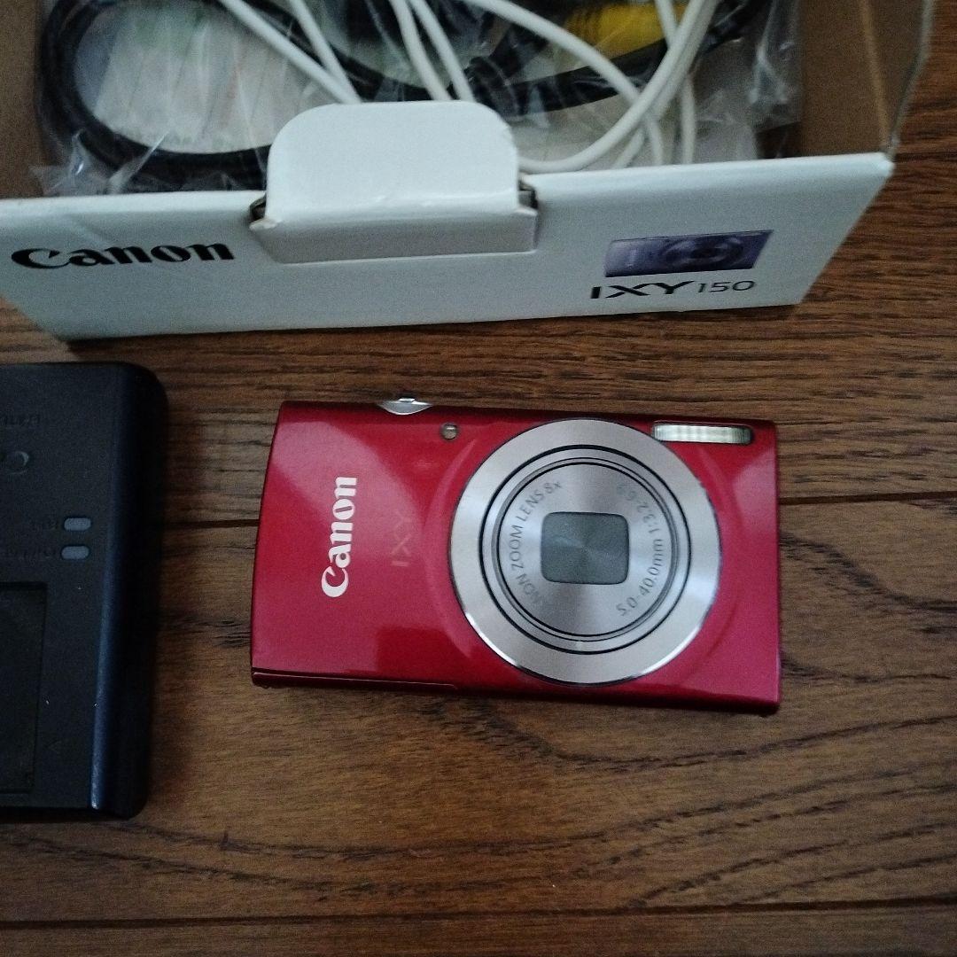 Canon IXY 150 レッド 本体と付属品