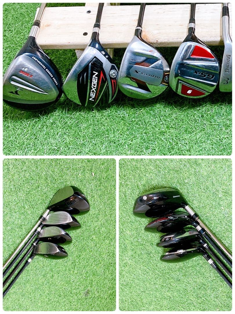 N19 ツアーステージ　初心者オススメ　ゴルフ　クラブセット　メンズ　14本