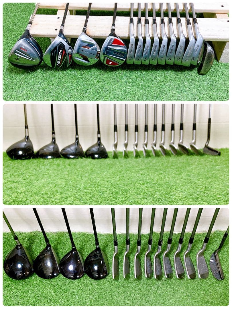 N19 ツアーステージ　初心者オススメ　ゴルフ　クラブセット　メンズ　14本