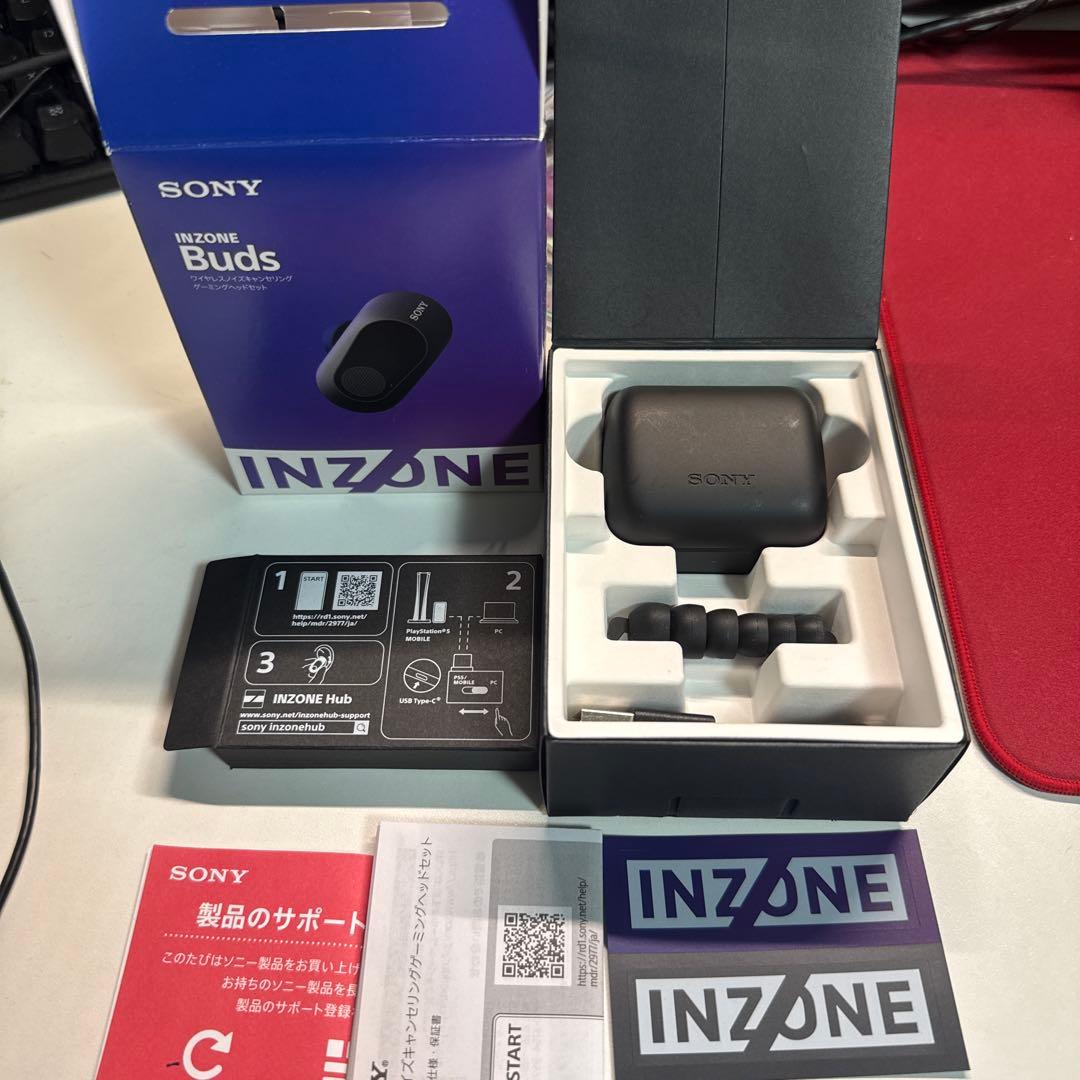INZONE Buds ワイヤレスゲーミングイヤホン