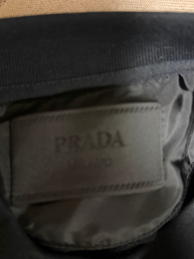 PRADA ブラック スウェット トレーナー