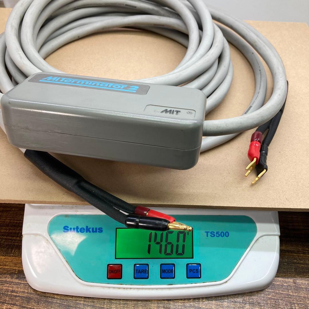 MIT Terminator2 ペア 7.5m スピーカー ケーブル シングル