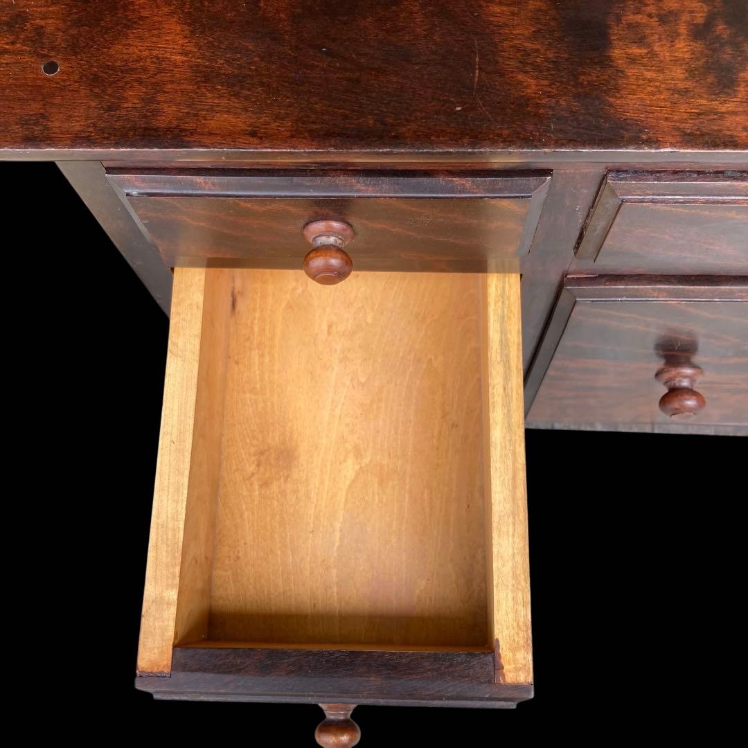 松本民芸家具 ミズメザクラ無垢 小箪笥 小引き出し 5杯 小物入れ 和モダン