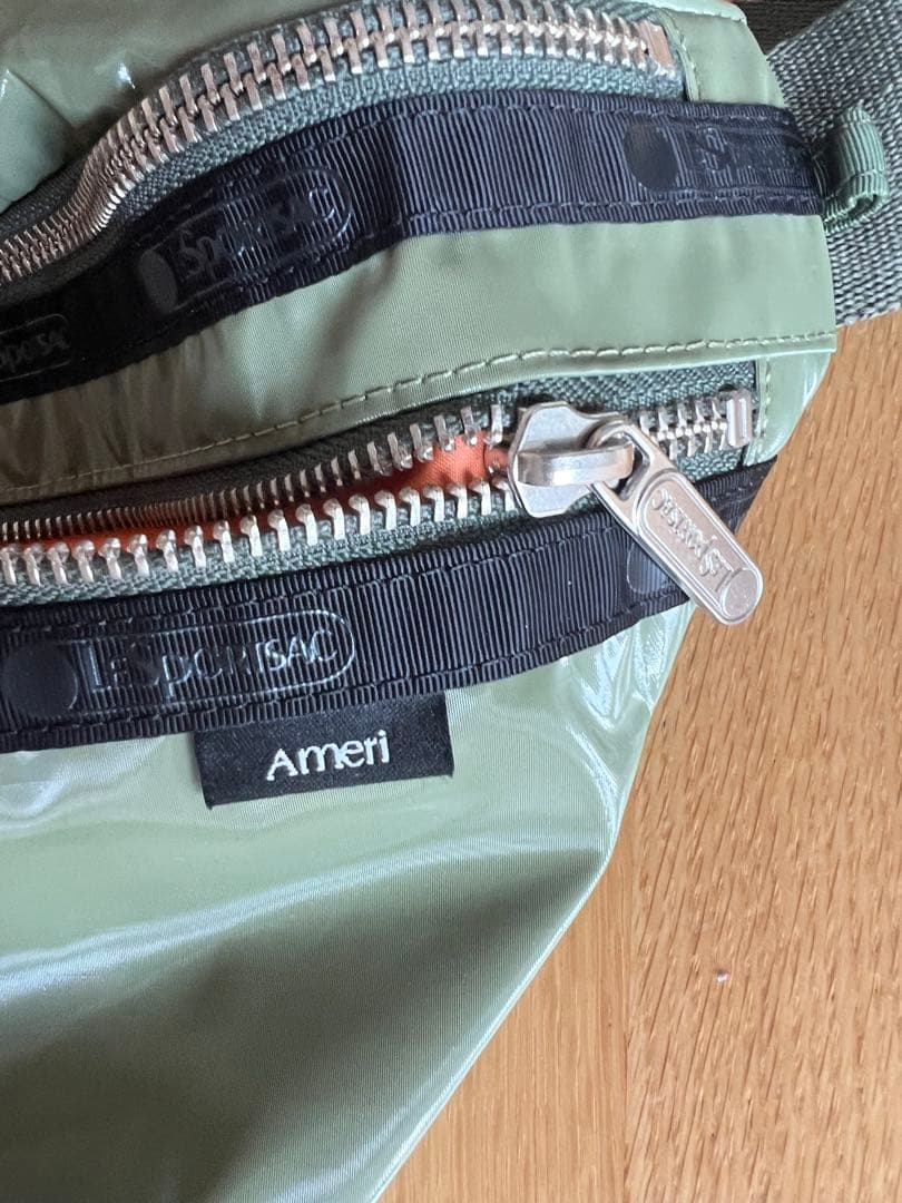 Ameri ×レスポートサック コラボ ブラック ボディバッグ・ウエストポーチ