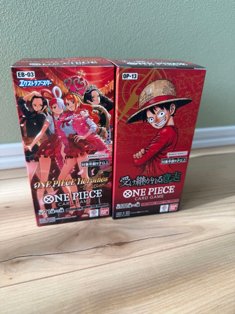 ワンピースカードゲーム　受け継がれる意志Heroines Edition box