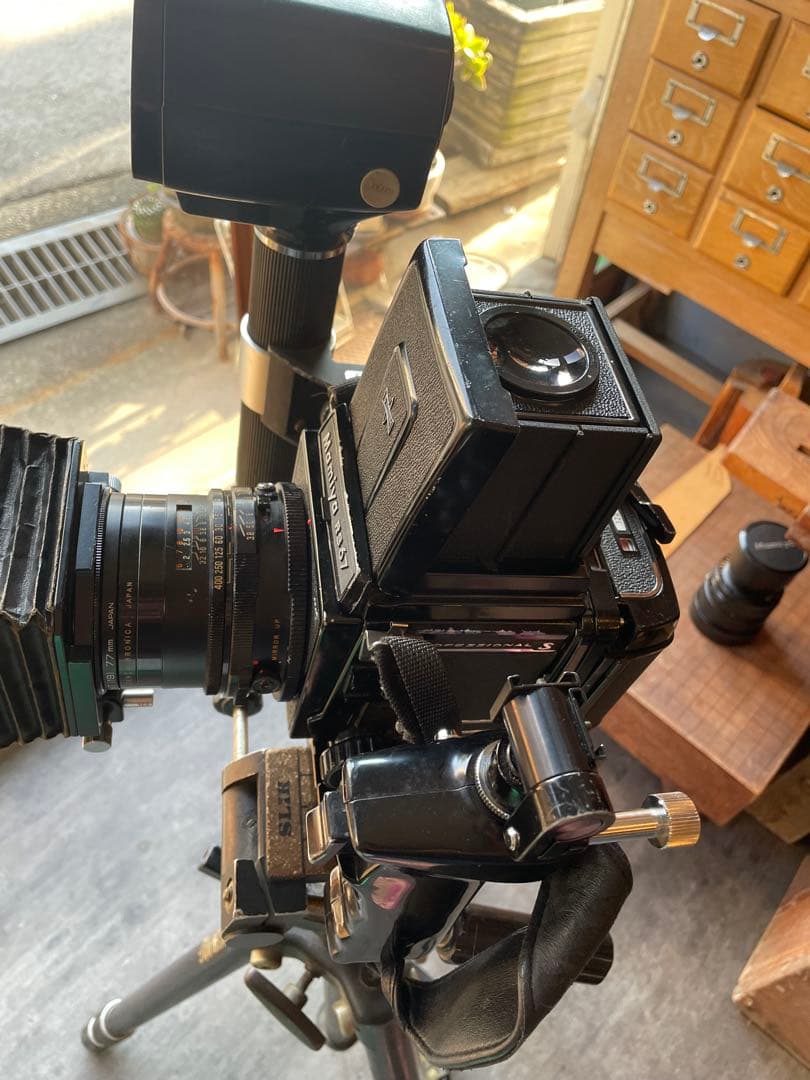 Mamiya RB67 広角、望遠、接写アタッチメント、ストロボ他セット