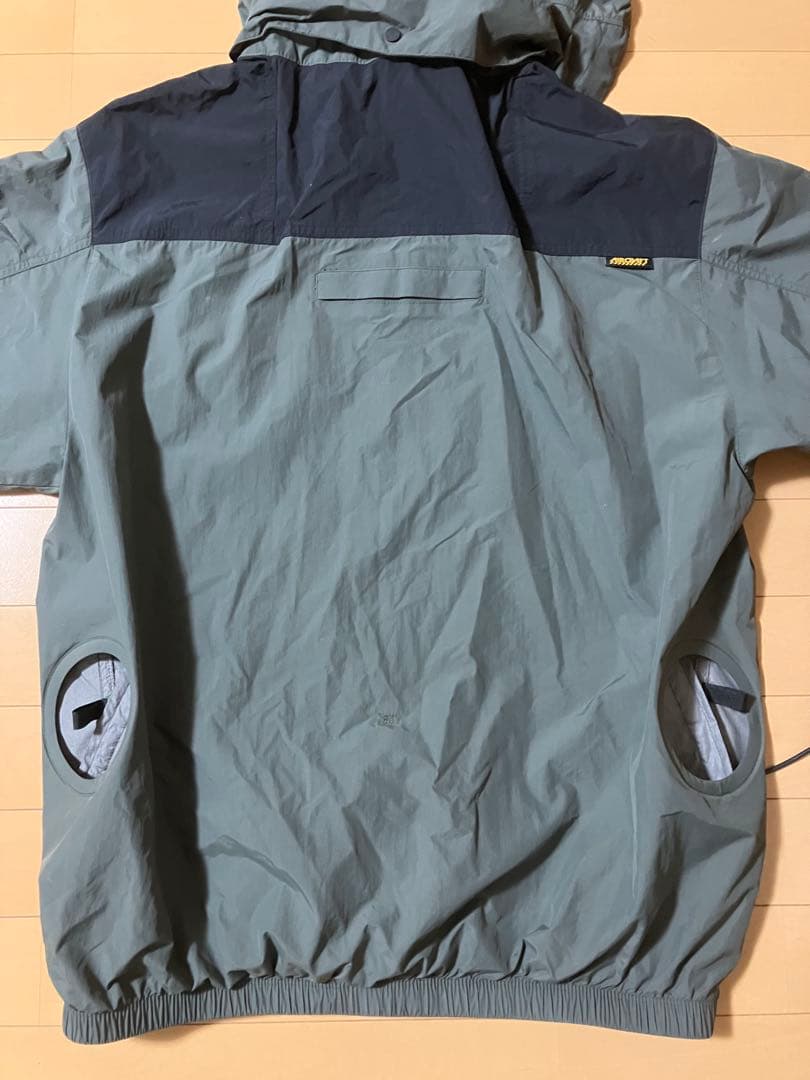 サ*ル様 AIRCRAFT 空調服AC1156 AC09-24V グレー xxl