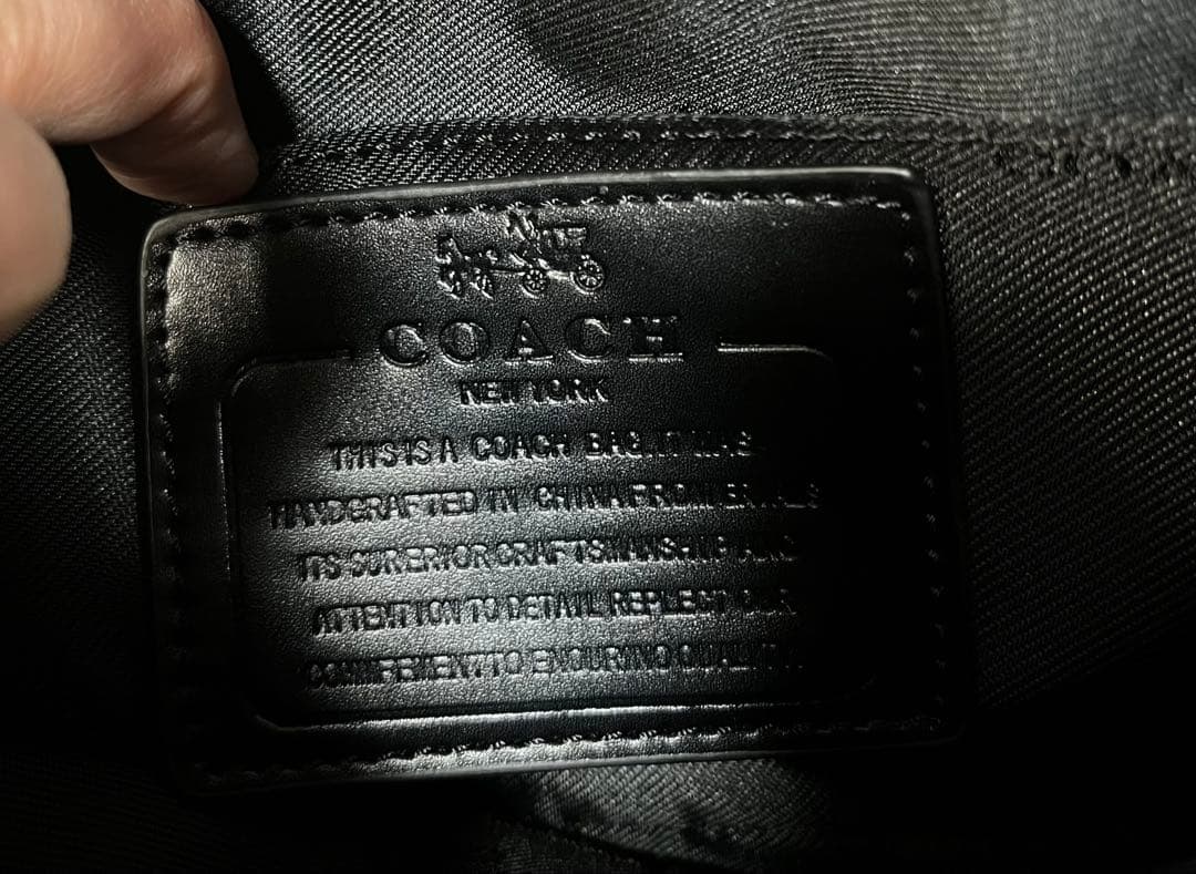 COACH スヌーピーショルダーバッグ