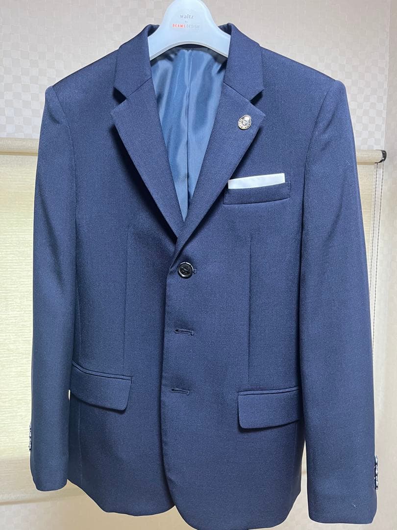 walts by BEAMS DESIGN フォーマルスーツ　ネイビー　160