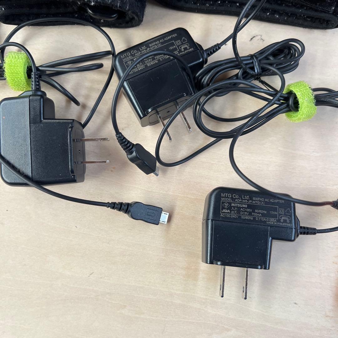 シックスパッド充電式 ボディフィット2個アブズフィット1個