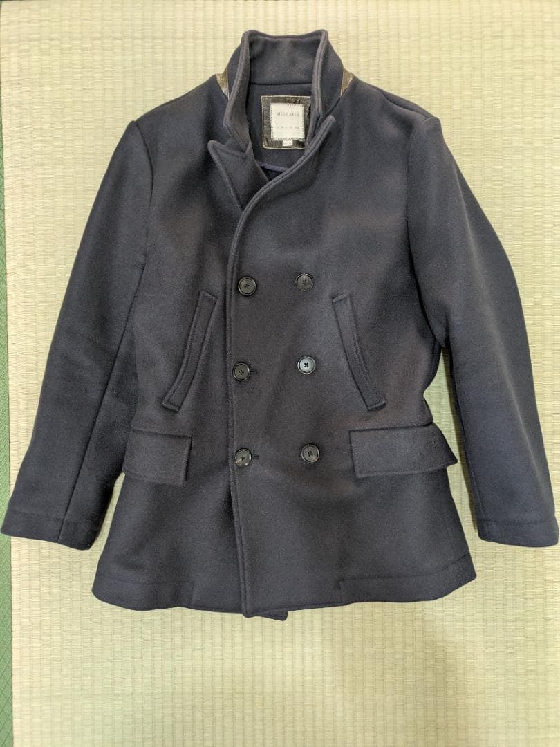 Billy Reid ボンドピーコート S ネイビー 007SKYFALL