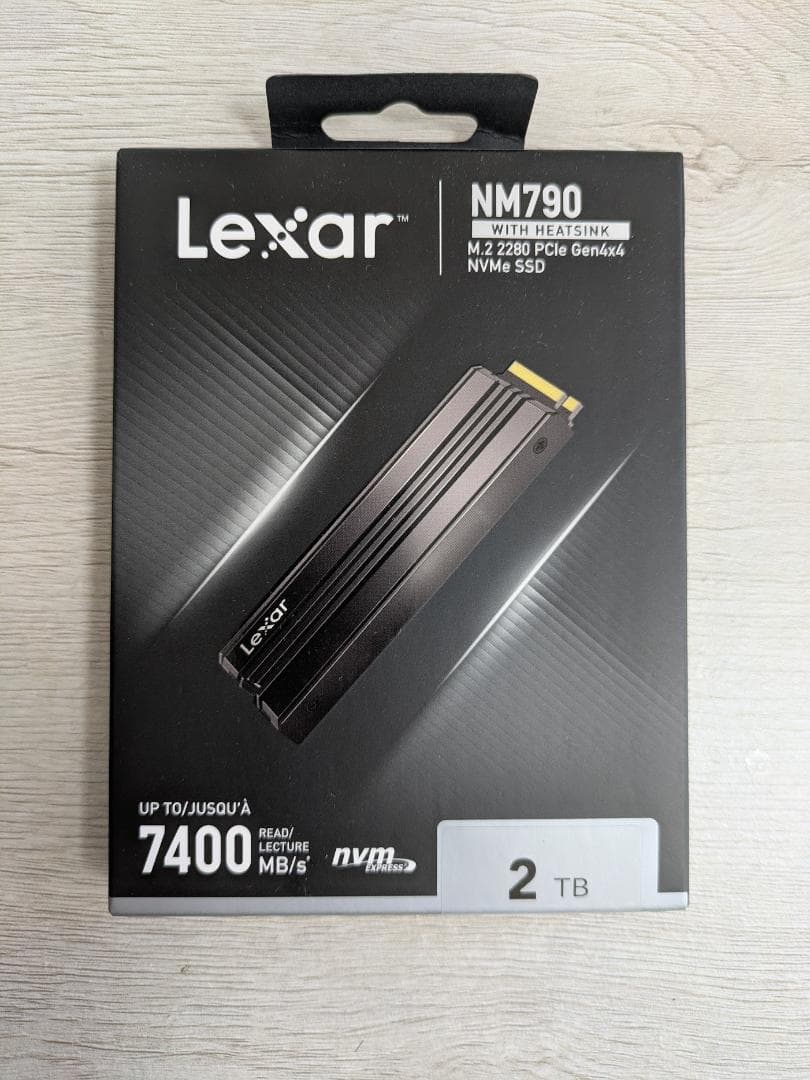 【新品・未開封】Lexar NM790 2TB M.2 NVMe SSD