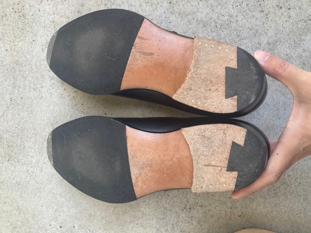 キ*ツ様 SANTARI 黒 シングルモンクストラップ シューツリー付き