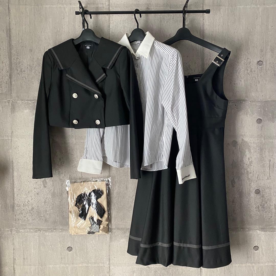 美品　アリサナ　卒業式　スーツ　卒服　セーラー　ハイウエスト　小学校　165