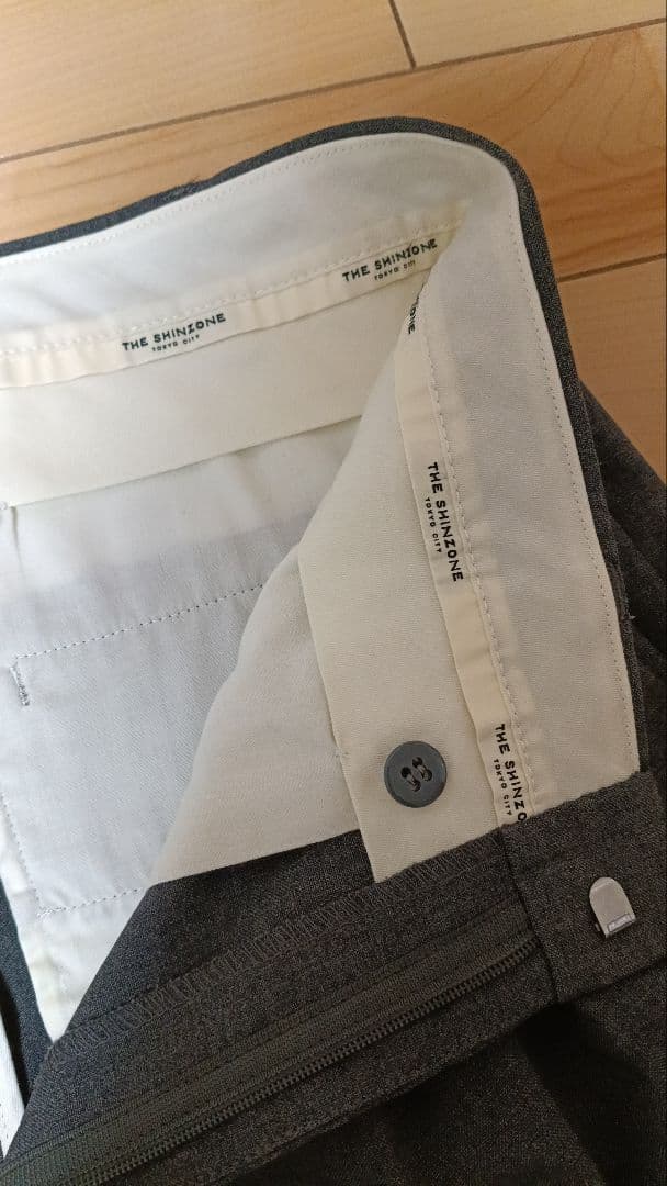 THE SHINZONE　クライスラーパンツ　グレー　34