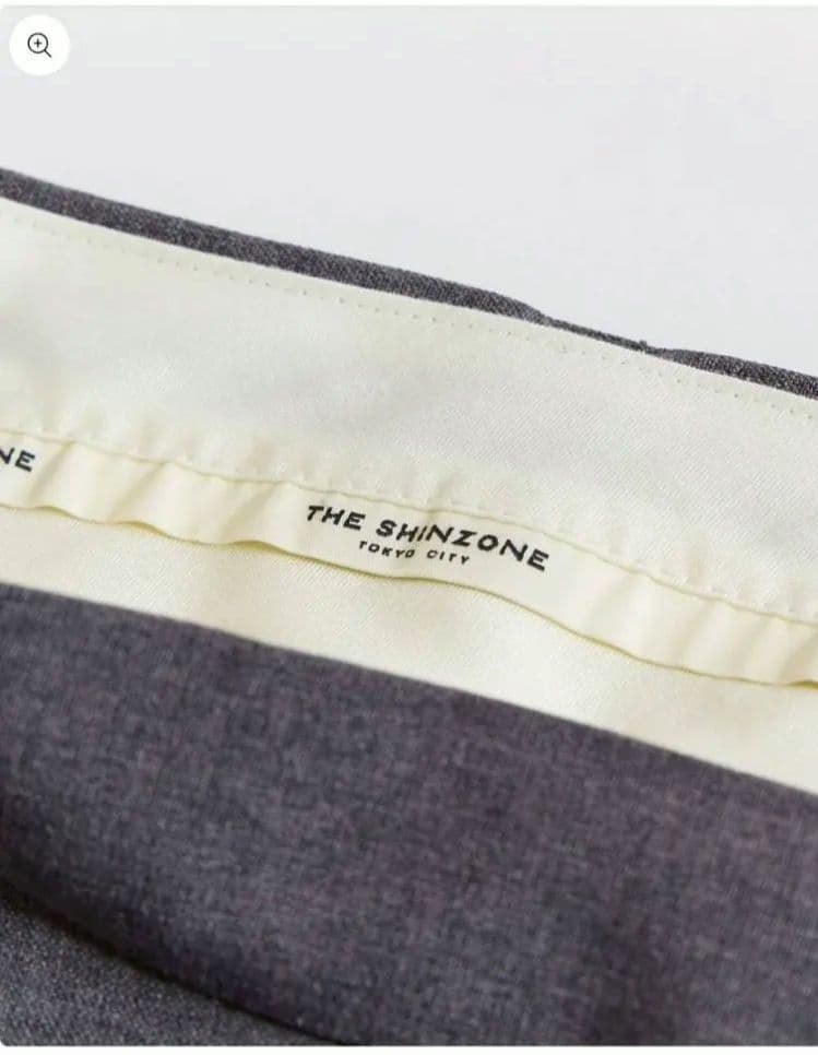 THE SHINZONE　クライスラーパンツ　グレー　34
